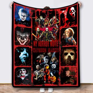 Unbranded (J, 100 150) Horror Movie Watching Blanket Halloween Atmosphere Decorations Soft Unbranded (J, 100 150) Horror Movie Watching Blanket Halloween Atmosphere Decorations Soft
