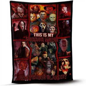 Unbranded (P, 150 200) Horror Movie Watching Blanket Halloween Atmosphere Decorations Soft Unbranded (P, 150 200) Horror Movie Watching Blanket Halloween Atmosphere Decorations Soft