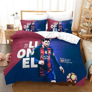 Bynone (Style T08, Single 135*200cm) Football Star Digital Printed Bedding Set Double S Bynone (Style T08, Single 135*200cm) Football Star Digital Printed Bedding Set Double S