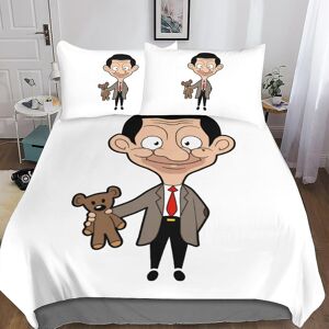 STBNVF (Double 200X200cm) Mr. Bean Duvet Cover Set 3D Bedding Set comedian Comforter C STBNVF (Double 200X200cm) Mr. Bean Duvet Cover Set 3D Bedding Set comedian Comforter C