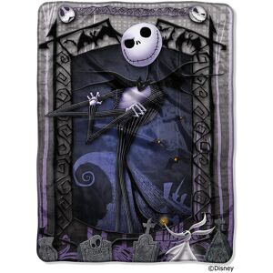 Disney The Nightmare Before Christmas Blanket Throw ~ Jack Skellington & Zero Disney The Nightmare Before Christmas Blanket Throw ~ Jack Skellington & Zero