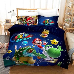 Unbranded Mario Bedding Three-piece Home Textile Quilt Cover Four-piece Children's Bedding Unbranded Mario Bedding Three-piece Home Textile Quilt Cover Four-piece Children's Bedding