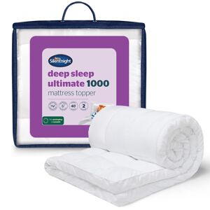 Silentnight Deep Sleep 1000 Mattress Topper Hypoallergenic Easy Fit Thick Mattre Silentnight Deep Sleep 1000 Mattress Topper Hypoallergenic Easy Fit Thick Mattre