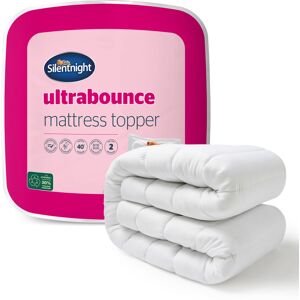 (Single) Silentnight Ultrabounce Mattress Topper Soft Cover (Single) Silentnight Ultrabounce Mattress Topper Soft Cover