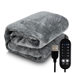 SEM USB Electric Heating Blanket 80x160 cm - Fast Heat, Memory Temperature, 3 Temp S SEM USB Electric Heating Blanket 80x160 cm - Fast Heat, Memory Temperature, 3 Temp S