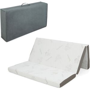 Casart Double 10 cm Gel-Infused Tri-fold Mattress Topper – Cooling Memory Foam with Bam Casart Double 10 cm Gel-Infused Tri-fold Mattress Topper – Cooling Memory Foam with Bam