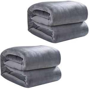 Tlily 2X Solid Soft Living Room Bedroom Air-Conditioning Bed Blanket Sofa Bed Baby Bla Tlily 2X Solid Soft Living Room Bedroom Air-Conditioning Bed Blanket Sofa Bed Baby Bla
