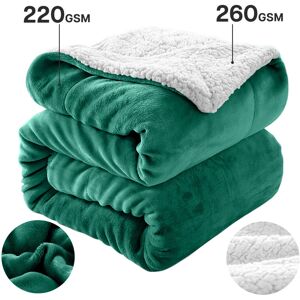 Moonlight Bedding Limited (Double, Emerald Green) Heavy Thick Blanket Bed Throw-Single Double King Size-Wa Moonlight Bedding Limited (Double, Emerald Green) Heavy Thick Blanket Bed Throw-Single Double King Size-Wa