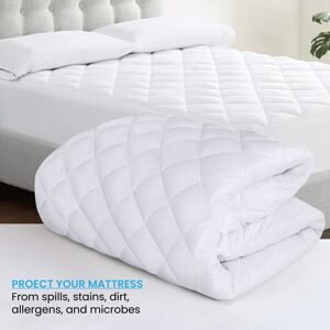 (Super king 30 cm) HighLiving Waterproof Mattress Protector Elasticated Fitted B (Super king 30 cm) HighLiving Waterproof Mattress Protector Elasticated Fitted B