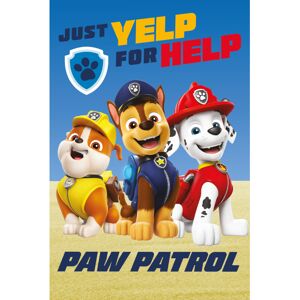 Paw Patrol Fleece Throw Blanket 100 x 150 cm Large. Chase Marshall Paw Patrol Fleece Throw Blanket 100 x 150 cm Large. Chase Marshall