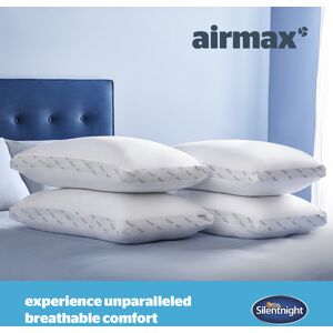 Silentnight Airmax Pillows 4 Pack Breathable Medium Support Silentnight Airmax Pillows 4 Pack Breathable Medium Support