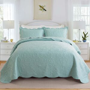 Miele HoneiLife Quilt Set Queen Size - 3 Pieces Queen Quilt Bedding Set Microfiber Qui Miele HoneiLife Quilt Set Queen Size - 3 Pieces Queen Quilt Bedding Set Microfiber Qui