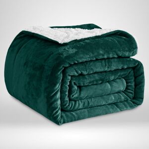 Imperial Rooms (Green Emerald , 200x240 cm) Soft Sherpa Throw Blanket for Sofa Bed Warm Fleece Imperial Rooms (Green Emerald , 200x240 cm) Soft Sherpa Throw Blanket for Sofa Bed Warm Fleece