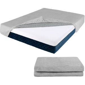 Costway King Size Mattress Protector Luxury Super Soft Velvet Mattress Topper Costway King Size Mattress Protector Luxury Super Soft Velvet Mattress Topper