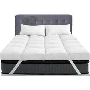 Linens World Mattress Topper Double Bed - 10CM Extra Thick Double Mattress Toppe Linens World Mattress Topper Double Bed - 10CM Extra Thick Double Mattress Toppe