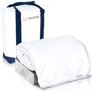 Aricove 20lb Cooling Weighted Blanket for Adults - Full/Queen (60x80), Silky Bam Aricove 20lb Cooling Weighted Blanket for Adults - Full/Queen (60x80), Silky Bam