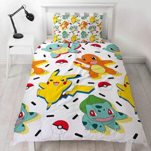 Pokémon Pokemon Single Duvet Cover Reversible Two Sided Fun Pokemon Bedding Featuring Pokémon Pokemon Single Duvet Cover Reversible Two Sided Fun Pokemon Bedding Featuring