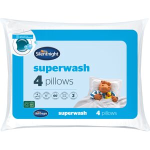 Silentnight Superwash Pillows 4 Pack Luxury Hypoallergenic Silentnight Superwash Pillows 4 Pack Luxury Hypoallergenic