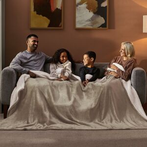 Silentnight Snugsie Giant Blanket - Natural Silentnight Snugsie Giant Blanket - Natural