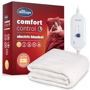 Silentnight Comfort Control Electric Blanket - Heated Electric Fitted Underblank Silentnight Comfort Control Electric Blanket - Heated Electric Fitted Underblank