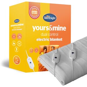 Silentnight Dual Control Electric Blanket King Size - Heated Electric Underblank Silentnight Dual Control Electric Blanket King Size - Heated Electric Underblank