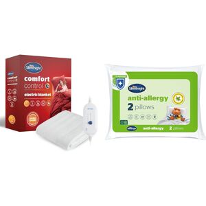 Silentnight Comfort Control Electric Blanket - Heated Underblanket with 3 Heat S Silentnight Comfort Control Electric Blanket - Heated Underblanket with 3 Heat S