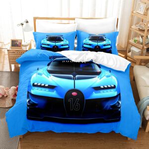 Unbranded (2, 200*230 three-piece set) New bed three-piece set cool sports car racing seri Unbranded (2, 200*230 three-piece set) New bed three-piece set cool sports car racing seri