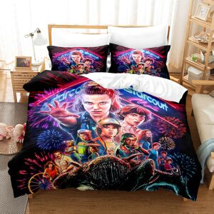 Unbranded (12, 140*210 three-piece set) New three-piece set 3D digital print Strange thing Unbranded (12, 140*210 three-piece set) New three-piece set 3D digital print Strange thing