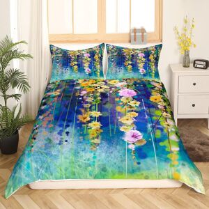 Unbranded (King, Multi 02) Homewish Flower Duvet Cover Set Romanic Spring Floral Bedding S Unbranded (King, Multi 02) Homewish Flower Duvet Cover Set Romanic Spring Floral Bedding S