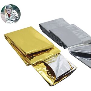 GreenZech (Golden, M) Outdoor Emergency Blanket Survive First Aid Military Rescue Kit Wind GreenZech (Golden, M) Outdoor Emergency Blanket Survive First Aid Military Rescue Kit Wind