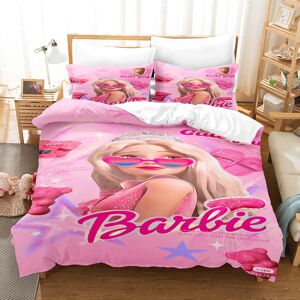 Unbranded (7, 180*210 three-piece set) New Barbie Barbie Digital Printed Quilt Cover Three Unbranded (7, 180*210 three-piece set) New Barbie Barbie Digital Printed Quilt Cover Three