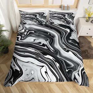 Unbranded (Black White Grey, King(No Comforter)) Homewish Light Purple Marble Bedding Set Unbranded (Black White Grey, King(No Comforter)) Homewish Light Purple Marble Bedding Set