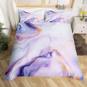 Unbranded (Purple, Single(No Comforter)) Homewish Light Purple Marble Bedding Set Gold Abs Unbranded (Purple, Single(No Comforter)) Homewish Light Purple Marble Bedding Set Gold Abs