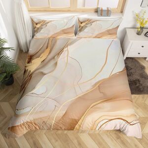 Unbranded (Brown Gold, Super King(No Comforter)) Homewish Light Purple Marble Bedding Set Unbranded (Brown Gold, Super King(No Comforter)) Homewish Light Purple Marble Bedding Set