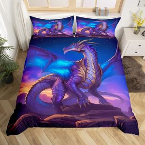 Unbranded (Blue, Super King(No Comforter)) Double Phoenix Duvet Cover Dreamy Wild Animal B Unbranded (Blue, Super King(No Comforter)) Double Phoenix Duvet Cover Dreamy Wild Animal B