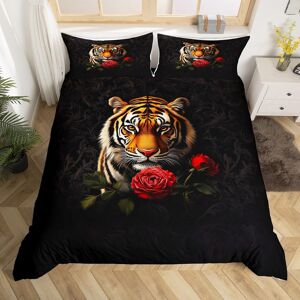 Unbranded (Black Red, Super King(No Comforter)) Double Phoenix Duvet Cover Dreamy Wild Ani Unbranded (Black Red, Super King(No Comforter)) Double Phoenix Duvet Cover Dreamy Wild Ani