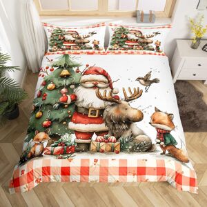 Unbranded (White, King(No Comforter)) Homewish Cardinal Double Bedding Set Red Bird Winter Unbranded (White, King(No Comforter)) Homewish Cardinal Double Bedding Set Red Bird Winter