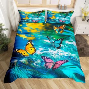 Unbranded (Teal Blue Yellow, King(No Comforter)) Homewish Pink Monkey Bedding Set Double,J Unbranded (Teal Blue Yellow, King(No Comforter)) Homewish Pink Monkey Bedding Set Double,J