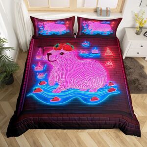 Unbranded (Purple Red, Single(No Comforter)) Homewish Pink Monkey Bedding Set Double,Jungl Unbranded (Purple Red, Single(No Comforter)) Homewish Pink Monkey Bedding Set Double,Jungl