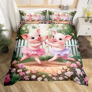 Unbranded (Green White, Super King(No Comforter)) Homewish Pink Monkey Bedding Set Double, Unbranded (Green White, Super King(No Comforter)) Homewish Pink Monkey Bedding Set Double,