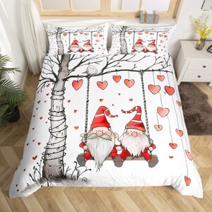Unbranded (White Red Grey, Double(No Comforter)) Homewish Rose Theme Double Bedding Set Fo Unbranded (White Red Grey, Double(No Comforter)) Homewish Rose Theme Double Bedding Set Fo