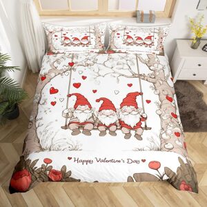 Unbranded (Red White, Super King(No Comforter)) Homewish Rose Theme Double Bedding Set For Unbranded (Red White, Super King(No Comforter)) Homewish Rose Theme Double Bedding Set For