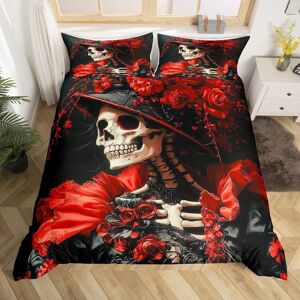 Unbranded (Black,red, Double(No Comforter)) Homewish Gary Tiger Bedding Set Orange Rose Pa Unbranded (Black,red, Double(No Comforter)) Homewish Gary Tiger Bedding Set Orange Rose Pa