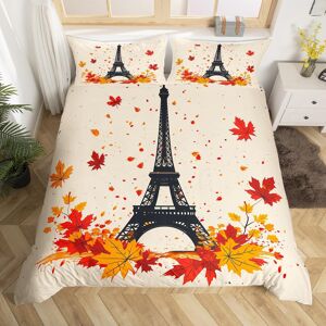 Unbranded (Orange Yellow, Double(No Comforter)) Homewish Paris Bedding Set Romantic Eiffel Unbranded (Orange Yellow, Double(No Comforter)) Homewish Paris Bedding Set Romantic Eiffel