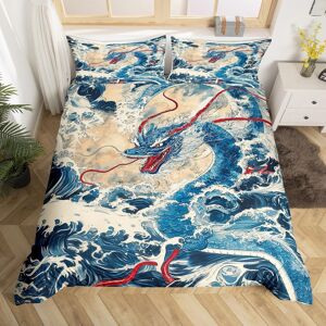 Unbranded (Blue Yellow, King(No Comforter)) Homewish Samurai Duvet Cover Cherry Blossoms B Unbranded (Blue Yellow, King(No Comforter)) Homewish Samurai Duvet Cover Cherry Blossoms B