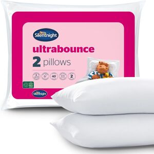 Silentnight Ultrabounce Pillows 2 Pack ? Soft Medium Support Comfortable Bouncy Silentnight Ultrabounce Pillows 2 Pack ? Soft Medium Support Comfortable Bouncy