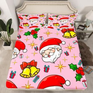 Unbranded (Multi 01, Double(No Comforter)) Cartoon Snowman Double Sheets Snowflake Christm Unbranded (Multi 01, Double(No Comforter)) Cartoon Snowman Double Sheets Snowflake Christm