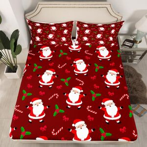 Unbranded (Multi 07, Double(No Comforter)) Cartoon Snowman Double Sheets Snowflake Christm Unbranded (Multi 07, Double(No Comforter)) Cartoon Snowman Double Sheets Snowflake Christm