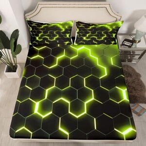 Unbranded (Multi 12, King(No Comforter)) Turquoise Bed Sheets Double Geometric Fitted Shee Unbranded (Multi 12, King(No Comforter)) Turquoise Bed Sheets Double Geometric Fitted Shee