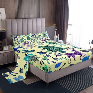 Unbranded (Multi 02, Double(No Comforter)) Christmas Truck Bed Sheets Set Double,Construct Unbranded (Multi 02, Double(No Comforter)) Christmas Truck Bed Sheets Set Double,Construct